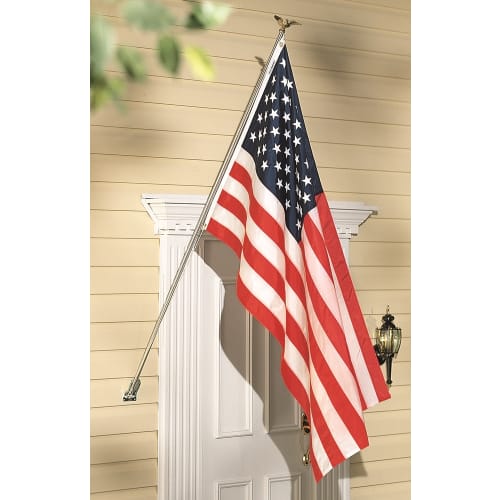 Banderas de EE. UU. Annin® Nyl-Glo®, No Destiñen, Exteriores, 6 x 10, Rojo, Blanco y Azul